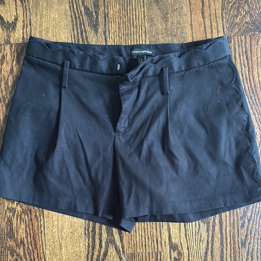 Banana Republic Black High Waist Shorts